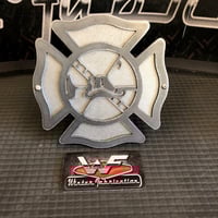 Image 2 of Firefighter Shield Hitch Cover
