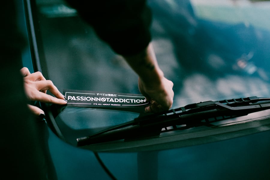 Image of IT'S ALL ABOUT PASSION DECAL