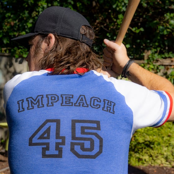Image of IMPEACH 45 Baseball Jersey