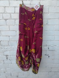 Image 1 of Sula slouch maxi skirt -retro flowers