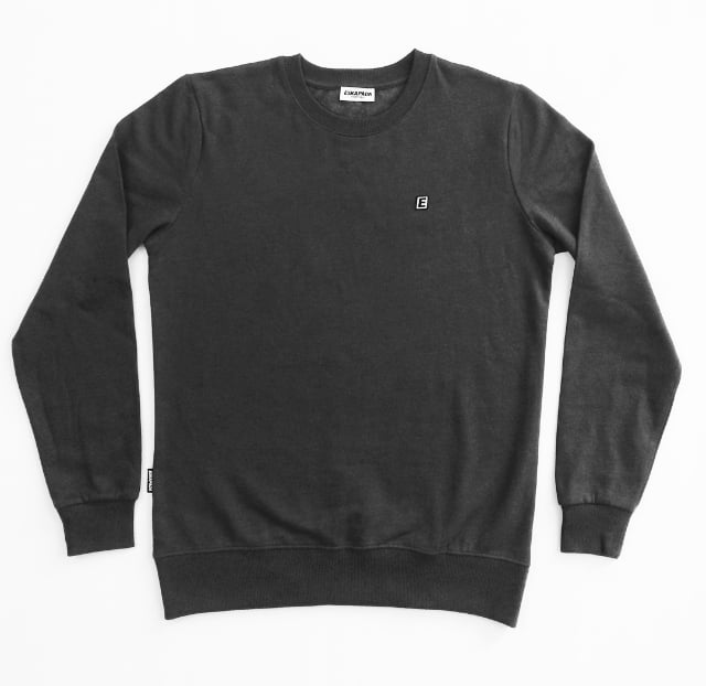 Image of Crewneck Sweatshirt TRAINER Granit
