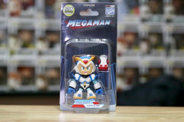 Image of The Loyal Subjects Mega Man X Glow in the Dark SDCC 2017 Convention Exclusive 