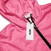 Image 1 of Veste à capuche rose IF 