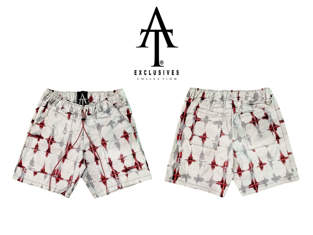 Image of HEAVY METAL WINDBREAKER TRACK SHORTS