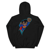 Image 3 of DJ 23 Superman Cartoon Hoodie