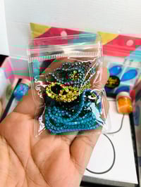 Image 5 of Neon Blue Butterfly Beading Kit 