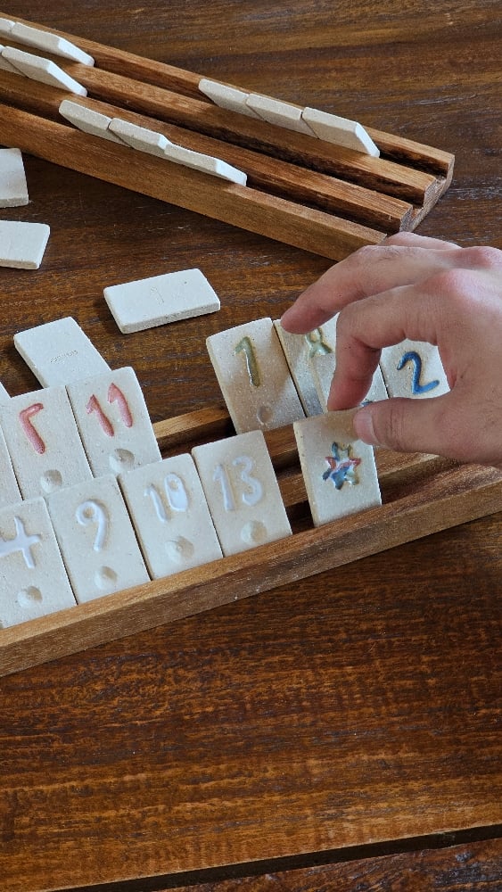 RUMMY de Cerámica + Parota | Hecho a Mano