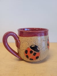 Image 1 of Ladybug Speckled Mug