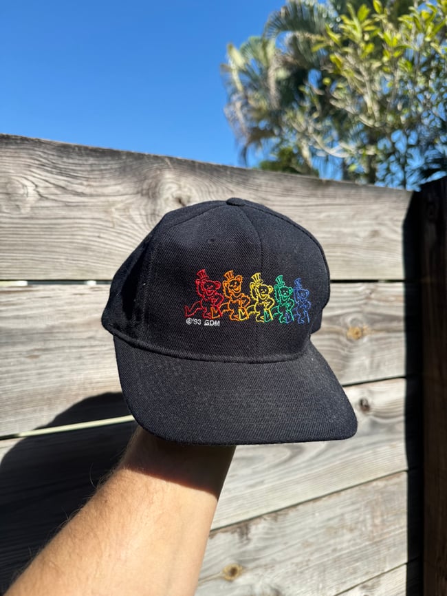 Grateful Dead 1993 Dancing Bears SnapBack Hat