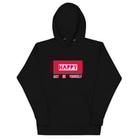 Image 2 of HAPPY JUST BE YOURSELF Unisex Hoodie