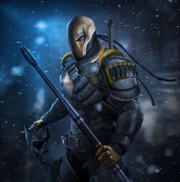 Image of Deathstroke 14x14 Poster