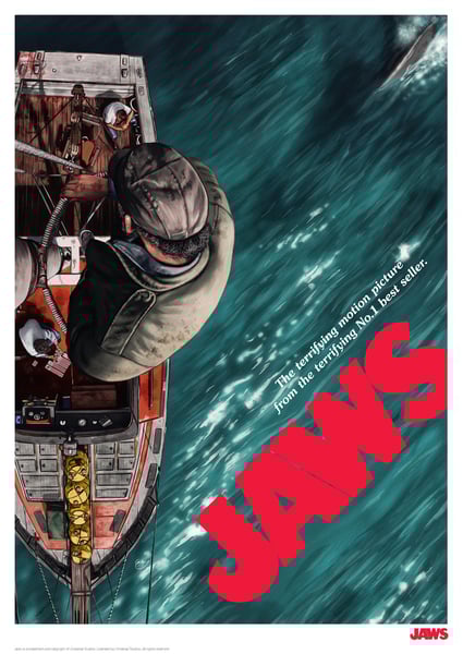 Image of Jaws A3 (officially licensed)