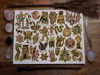 Image 1 of Halloween Flash Sheet Print