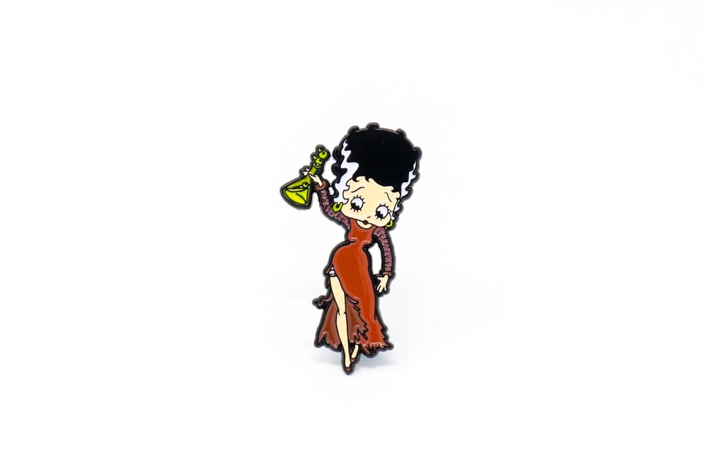 Betty Boop & Bimbo Halloween Enamel Pin Set