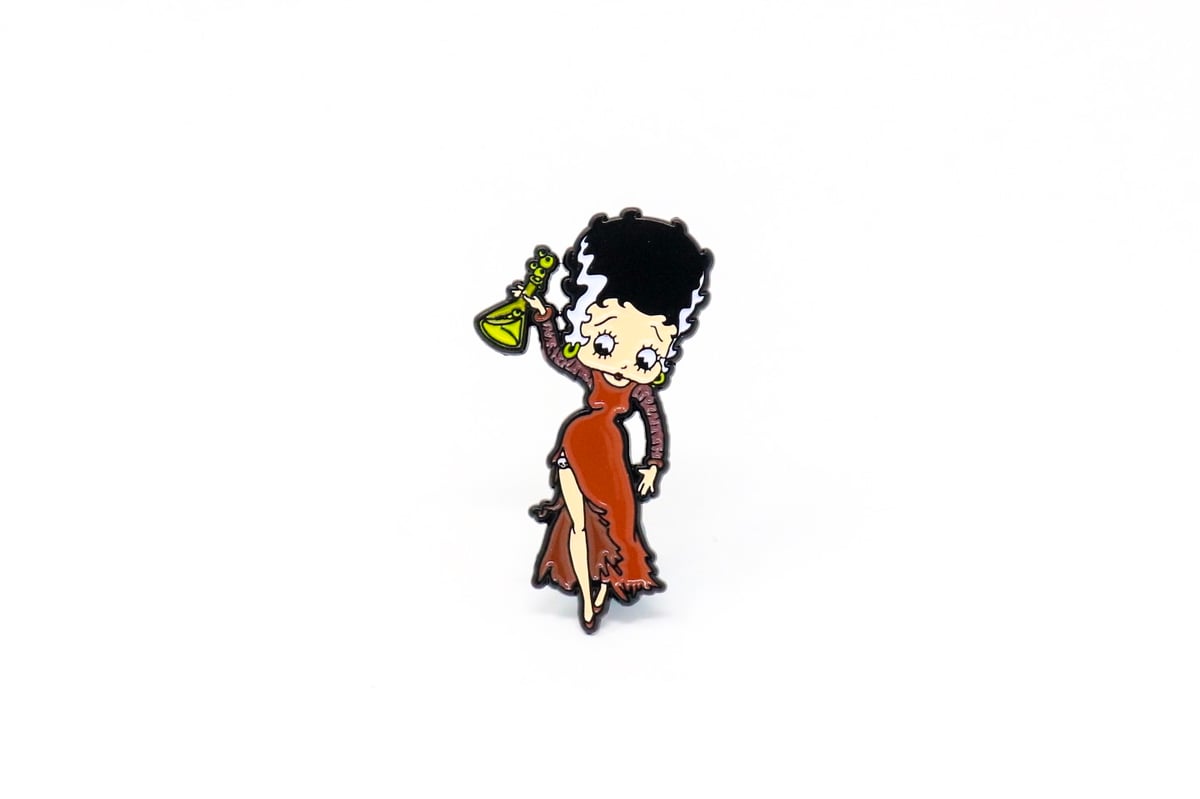 Betty Boop & Bimbo Halloween Enamel Pin Set | Rockin Pins