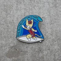 Image 2 of BOYS MUST RESPECT GIRLS MORE PIN : Cat Man X @lillianjoan