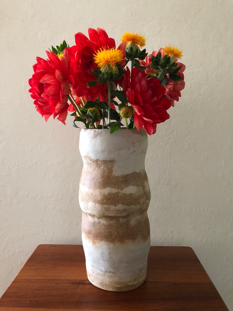 Porcelain / Mixed Clay Vase | danvalber · pottery