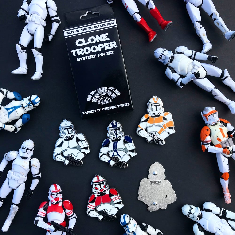 Clone Trooper Mystery Pin Set