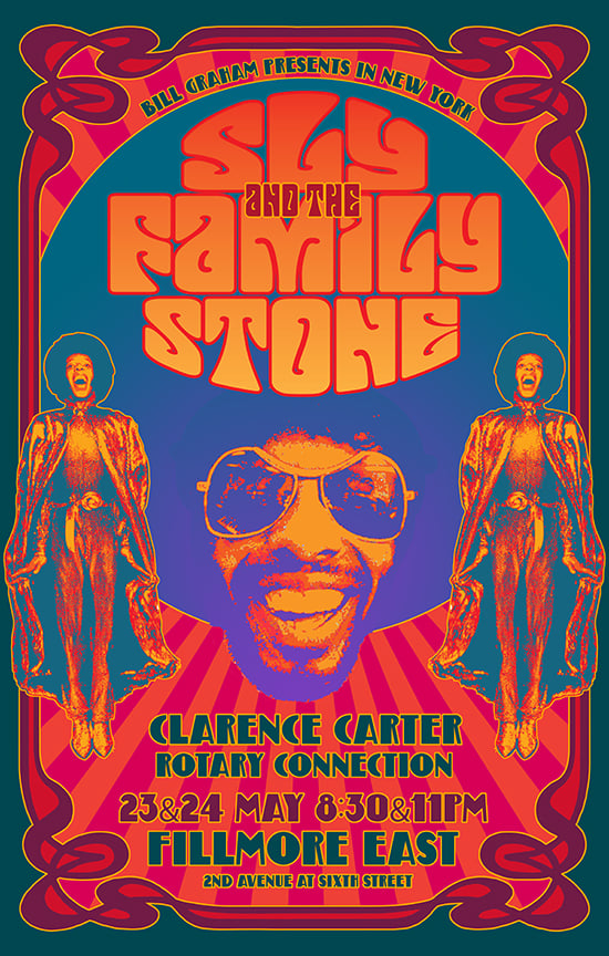 Image of SLY & The Family Stone at the Fillmore East 1969