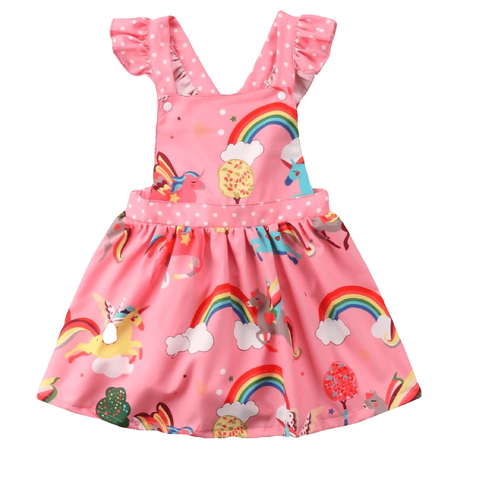 Image of Unicorns+Rainbows Pinafore