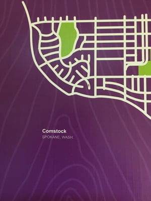 Custom Maps - Cardstock Poster