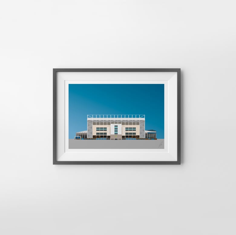 Image of A4 Elland Road Art Print (300gsm) 