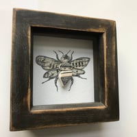 Image 3 of Handmade Bee Mudlark Collage Frame by The Mudlark
