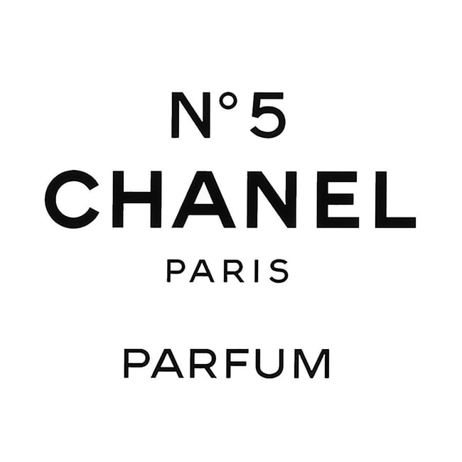 Denim & Diamonds Menu & Chanel Stickers