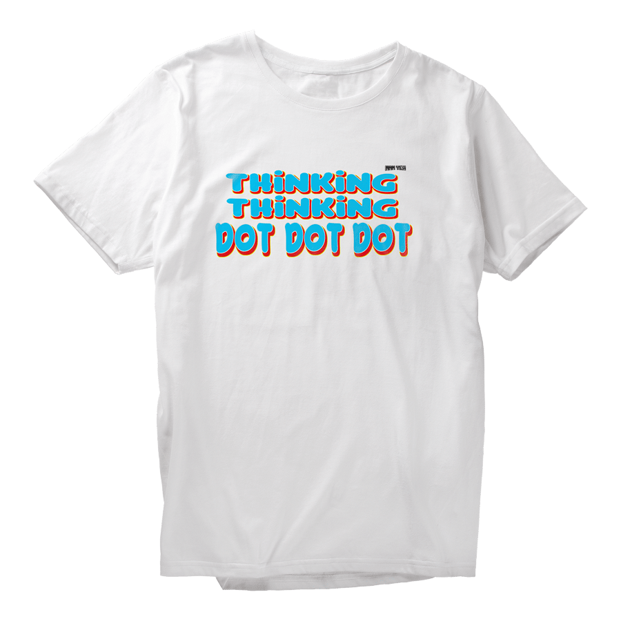 Image of Thinking Thinking T-shirt - White 