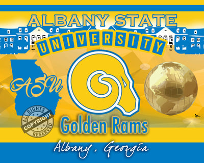 Image of Albany State University (Matted & More)