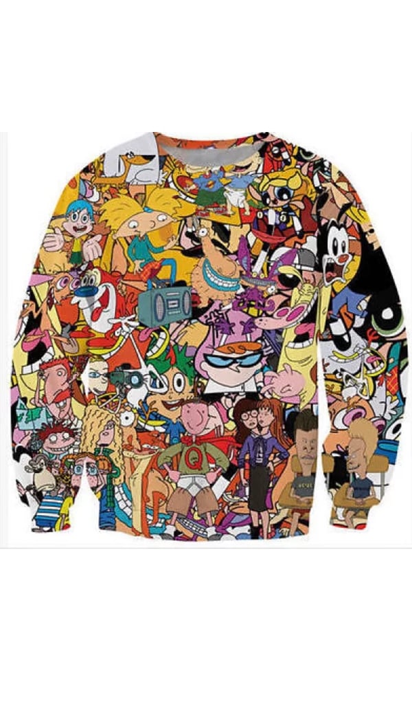 Image of 90s Cartoon Sweatshirt 