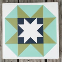 Image 5 of SET of 4 - Bonnie & Camille - 11" Wood Barn Quilts