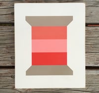 Image 4 of SET of 2 - SPOOLS - Bonnie & Camille - 11" Wood Barn Quilts