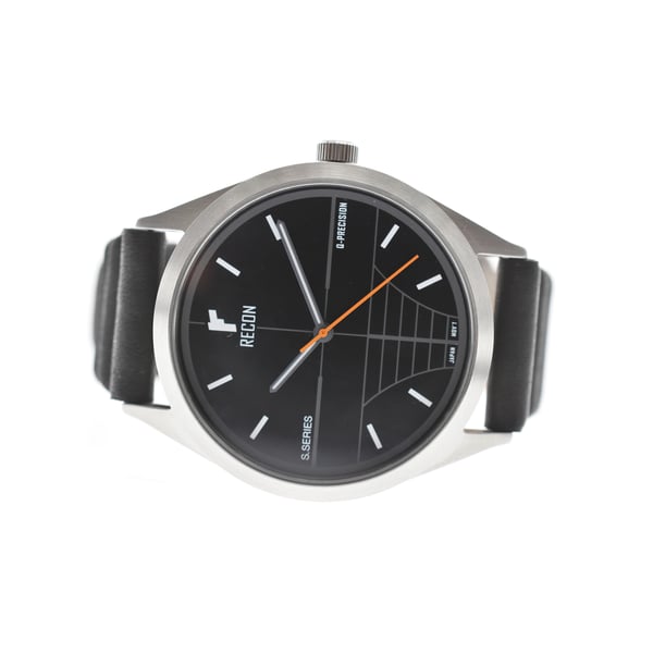 Image of Model Sniper QO Quartz- 42mm with Leather St