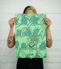 blubb riso print serie - the plant