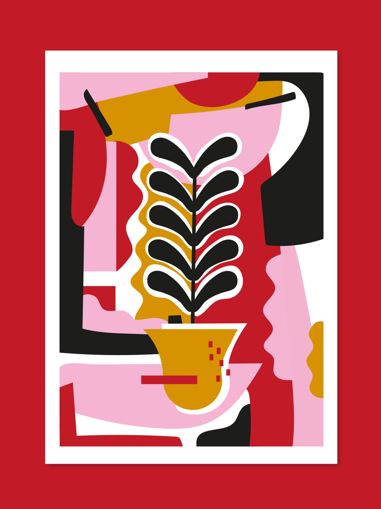 Image of Happy / Giclée print 