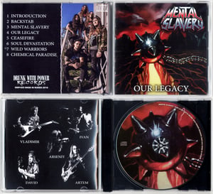 Image of MENTAL SLAVERY "Our Legacy" CD