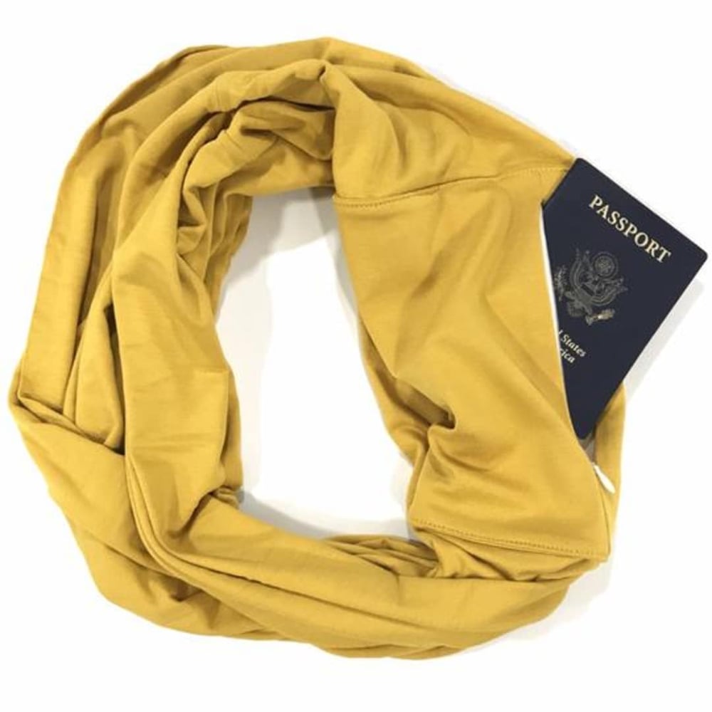 Image of Mustard Loop Scarf