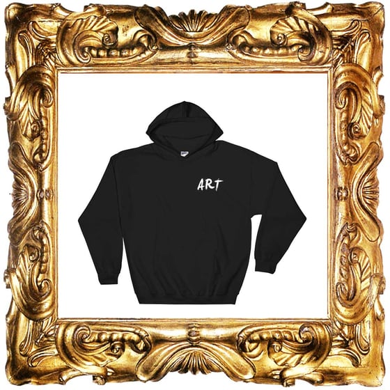 Image of BLACK ART HOODIES