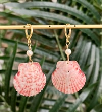 Image 1 of Scallop Earrings E133