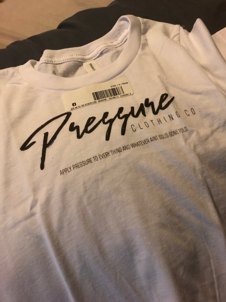 Image of Pressure Script Tee