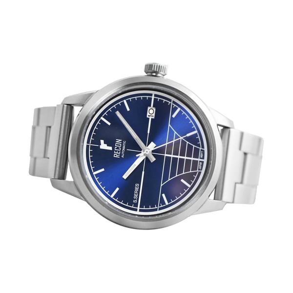 Image of Sniper Automatic (Blue) - 41mm with Strapcode Bracelet