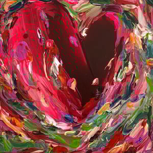 Image of Untamed - 30x30cm FRAMED