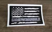 Image 4 of AMERICAN FLAG SNOWMOBILE DECAL