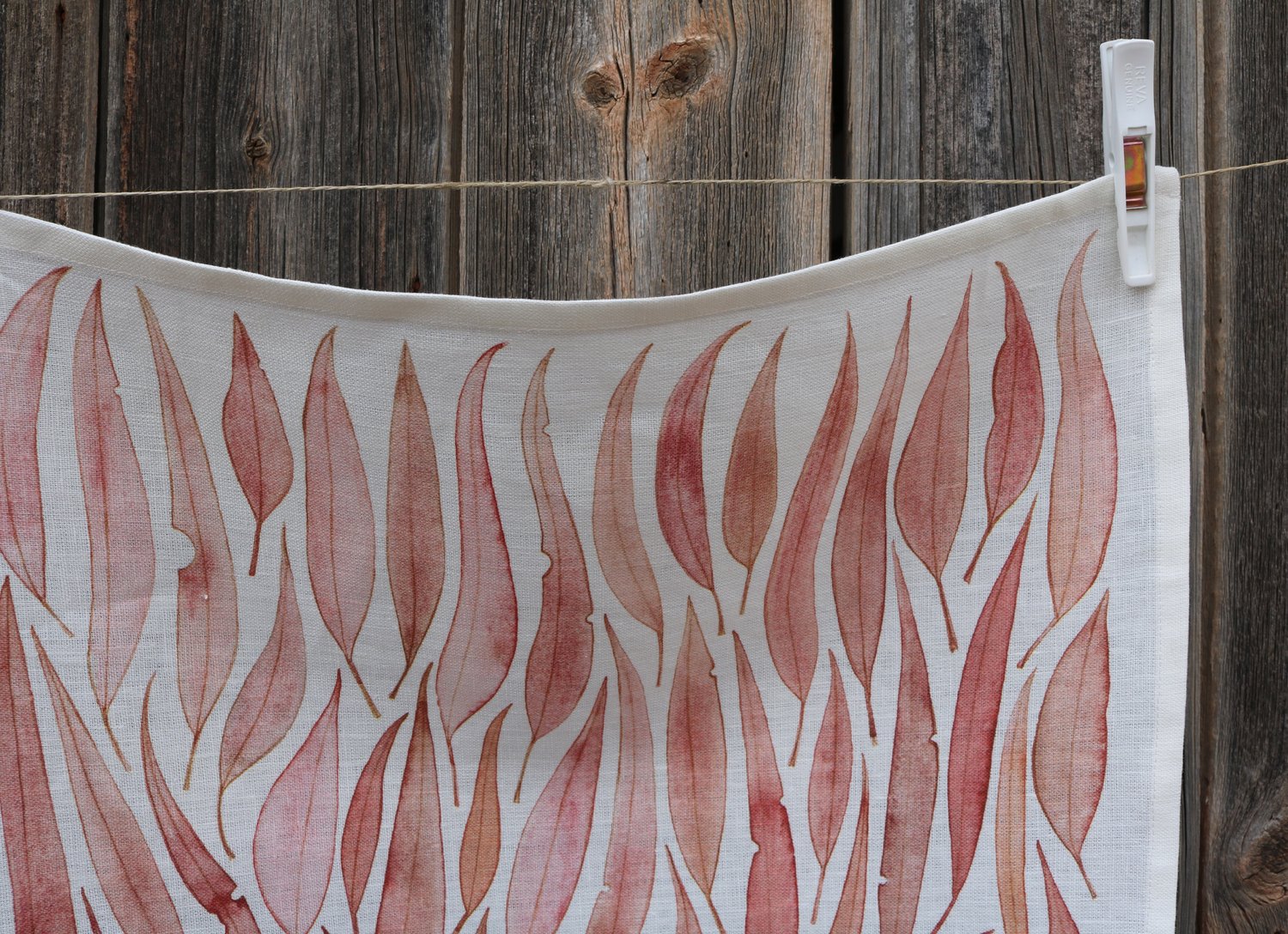 Image of Eucalyptus Melliodora Linen Tea Towel