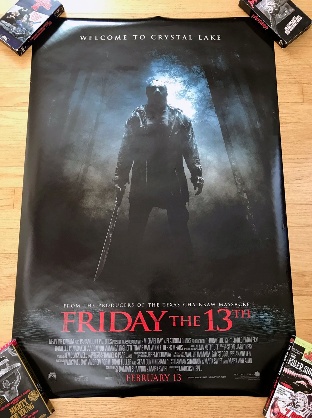 2009 FRIDAY THE 13TH Original Double Sided U.S. One Sheet Movie Poster