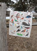 Birds of Australia Linen Tea Towel