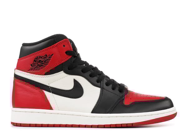 Image of Air Jordan 1 Retro High OG "Bred Toe"