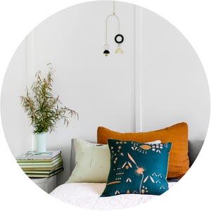 Image of Hakea Moonrise Linen Cushion Cover