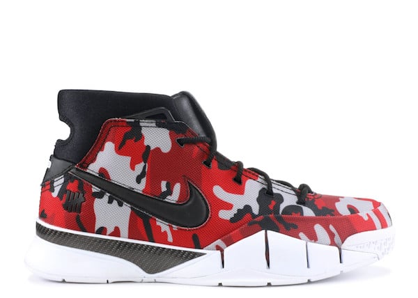 Image of Kobe 1 Protro Undefeated Red Camo "Santa Monica"